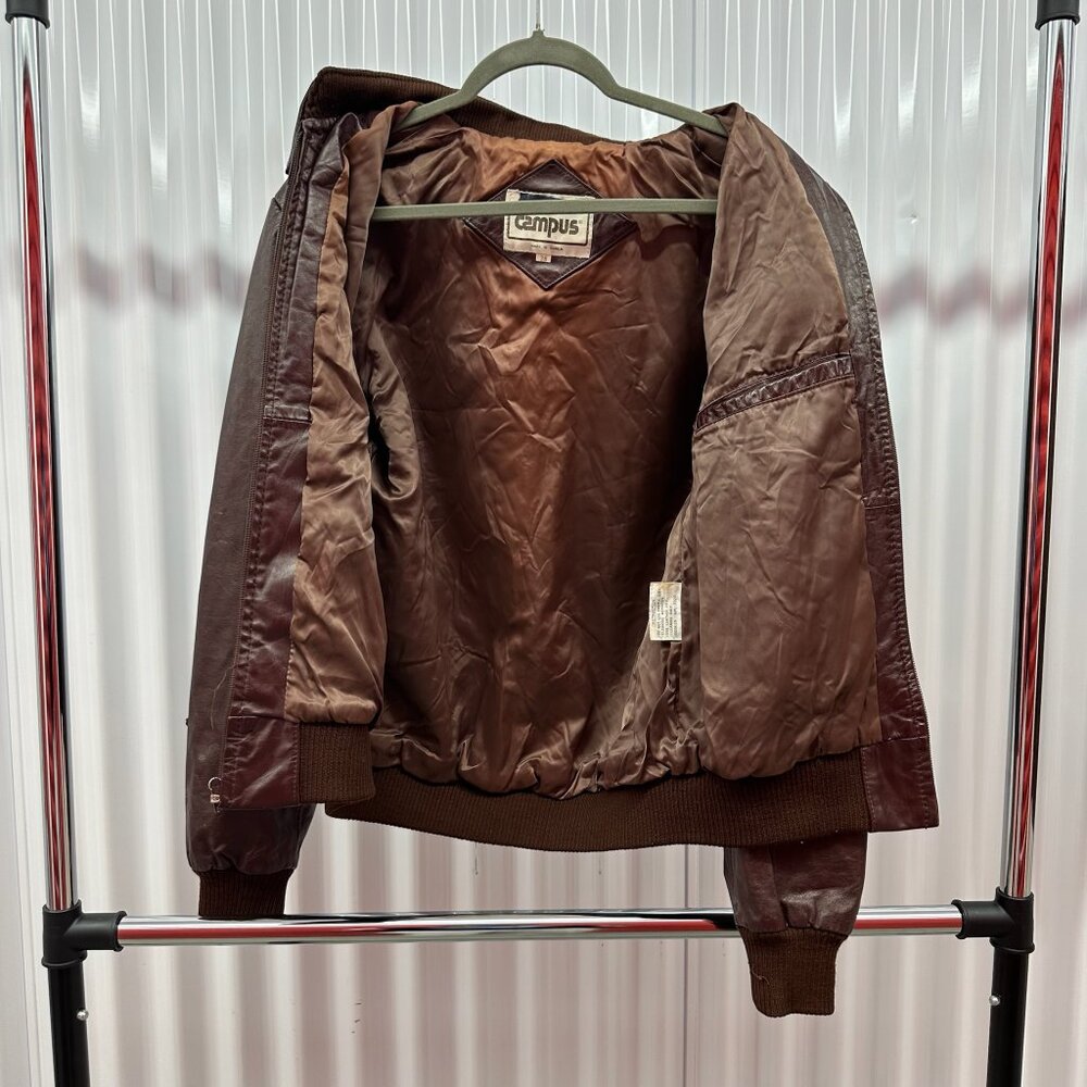 Campus Leather Jacket - Picture 10 of 10